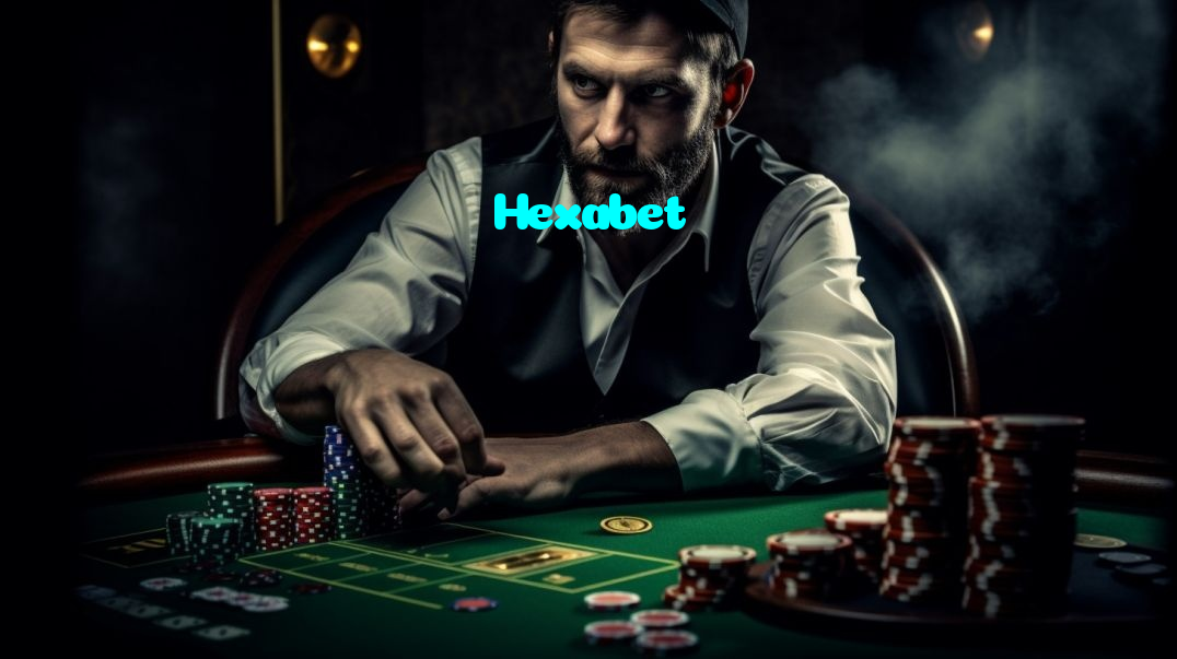 Hexabet casino presented on mobile device in Pakistan with slots and live games